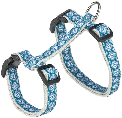 Load image into Gallery viewer, Trixie kattentuig met riem grijs blauw