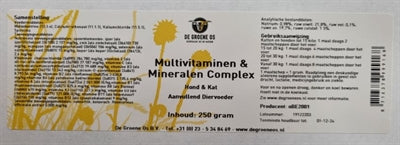 Load image into Gallery viewer, De groene os Multivitaminen mineralen complex hond kat