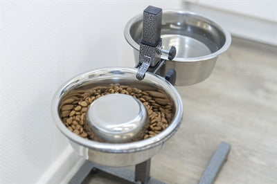 Load image into Gallery viewer, Trixie voerbak hond slow feeding rvs