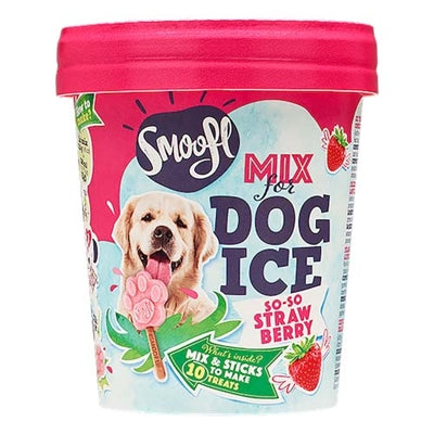 Load image into Gallery viewer, Smoofl ijsmix voor honden aardbei