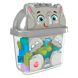 Load image into Gallery viewer, Mattel mega bloks animal buckets fisher price assorti | 4 stuks