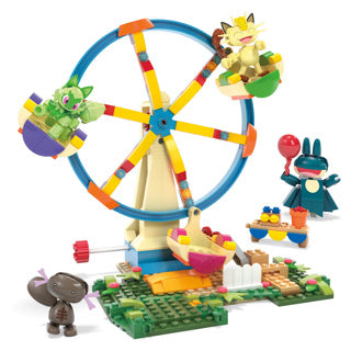 Load image into Gallery viewer, Pokemon mega adventure builder ferris wheel fun