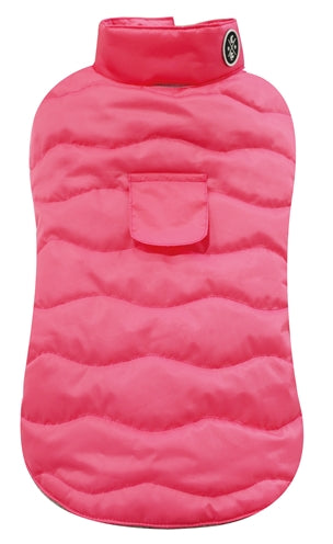 Load image into Gallery viewer, Croci Hondenjas eco leaves gerecycled roze