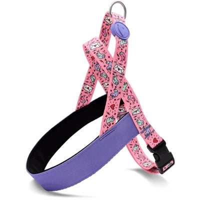 Load image into Gallery viewer, Morso norwegian hondentuig gerecycled sweet tweet roze