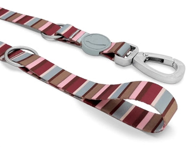 Load image into Gallery viewer, Morso hondenriem verstelbaar gerecycled skyline rood roze