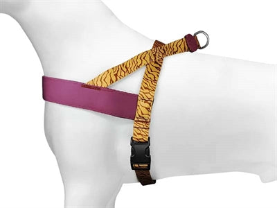 Load image into Gallery viewer, Morso norwegian hondentuig gerecycled jungle drum oranje