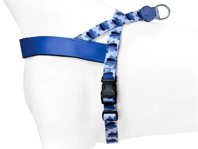 Load image into Gallery viewer, Morso norwegian hondentuig gerecycled splash blauw