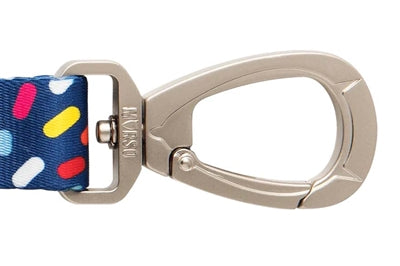 Load image into Gallery viewer, Morso hondenriem verstelbaar gerecycled color invaders paars