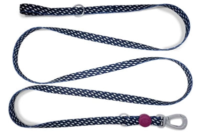 Load image into Gallery viewer, Morso hondenriem verstelbaar gerecycled power flow zwart