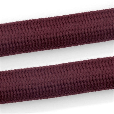 Load image into Gallery viewer, Morso half slip halsband hond soft rope gerecycled plum paars