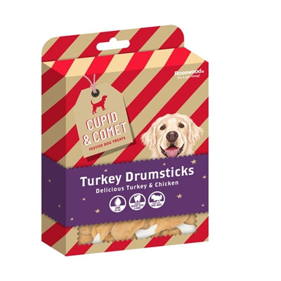 Load image into Gallery viewer, Cupid comet Xmas turkey drumsticks