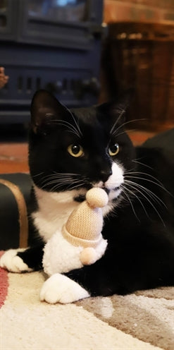 Load image into Gallery viewer, Rosewood pom pom gonk kerstman