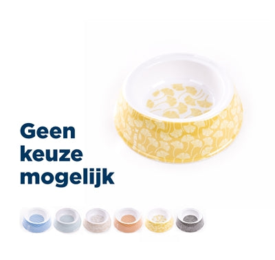 Load image into Gallery viewer, Martin Voerbak drinkbak hond melamine japan assorti