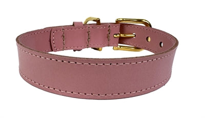 Load image into Gallery viewer, Sazzz Halsband hond braveheart leer roze