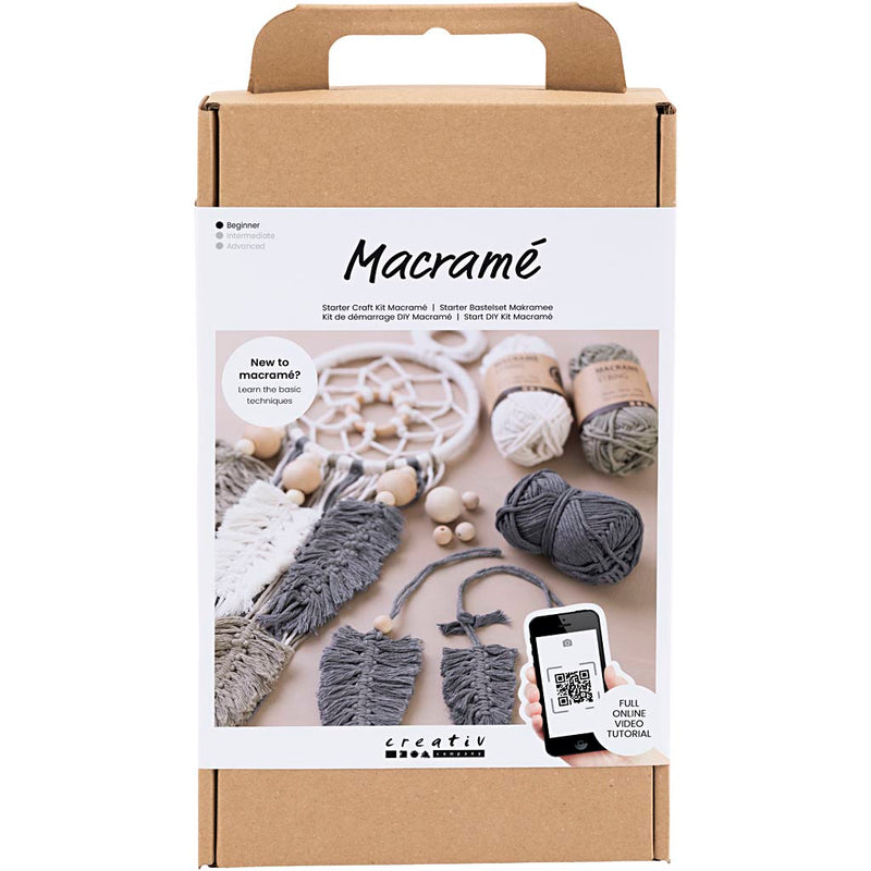 Load image into Gallery viewer, Creativ company https: www.cchobby.nl starter-hobbyset-macrame-1-doos