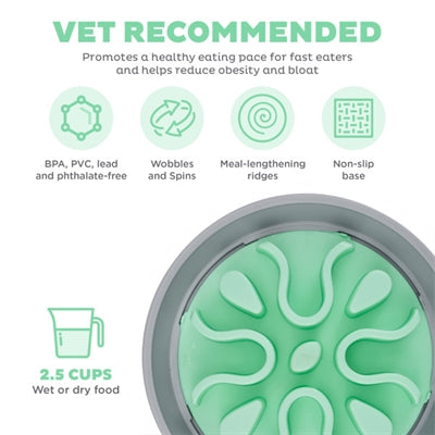 Load image into Gallery viewer, Outward hound Wobble slo bowl