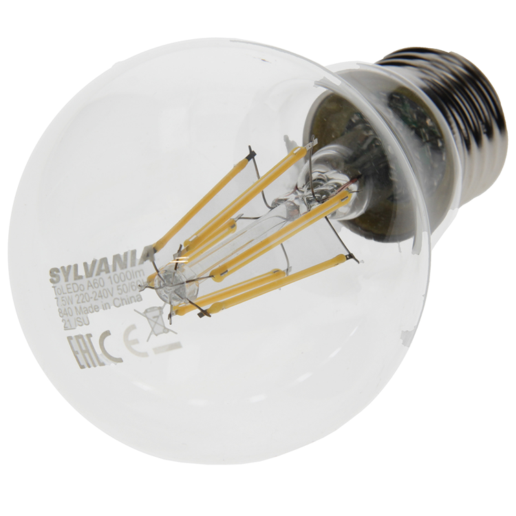 Load image into Gallery viewer, Sylvania 1056546 - syl peer kw e27 helder 1000lm 7,5w=72w | 6 stuks