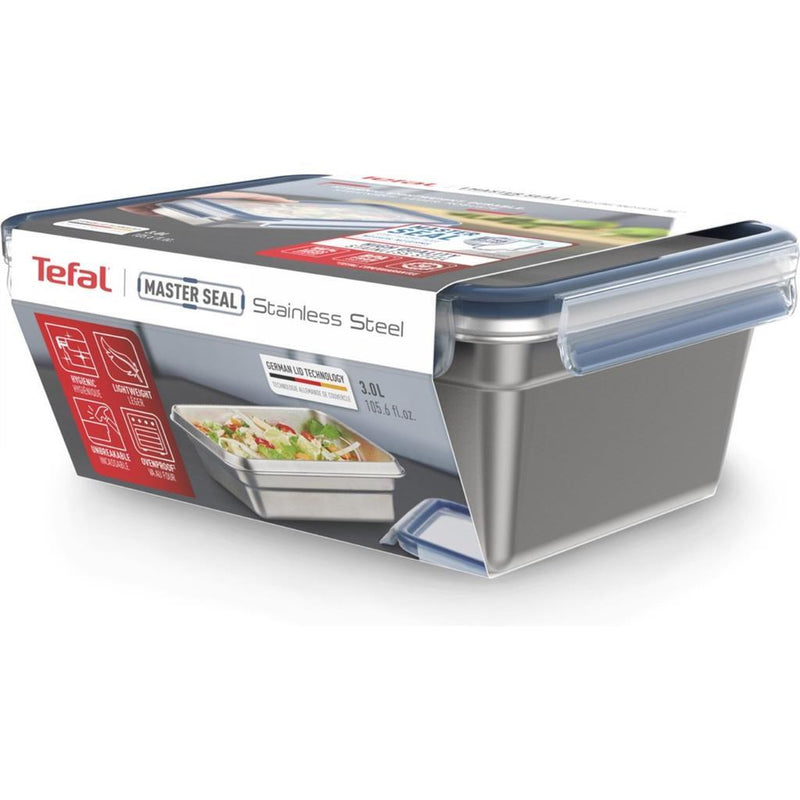 Load image into Gallery viewer, Tefal Tefal MasterSeal Vershoudbakje 3L RVS Blauw