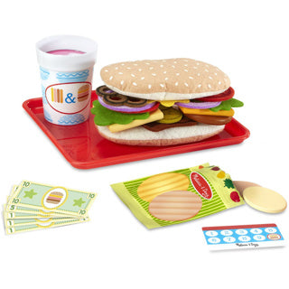 Load image into Gallery viewer, Melissa doug wooden slice stack sandwich counter