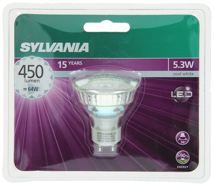 Load image into Gallery viewer, Sylvania 1056549 - syl ledspot kw gu10 450lm 6w=50w | 6 stuks