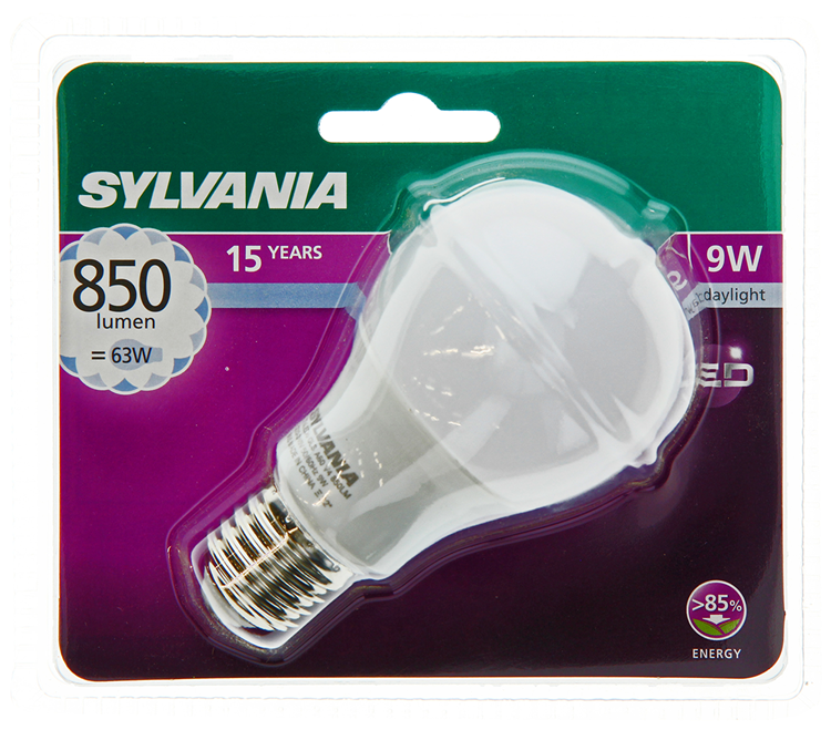 Load image into Gallery viewer, Sylvania 1059970 - syl led peer e27 9w= 63w 850lm6500k | 6 stuks