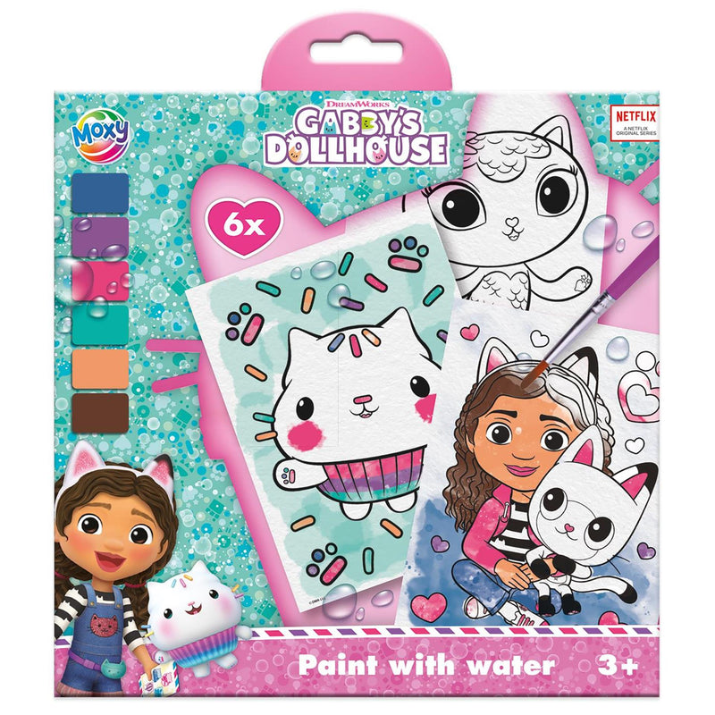 Afbeelding laden in galerijviewer, Moxy schilderen met water gabby's poppenhuis, 7dlg.