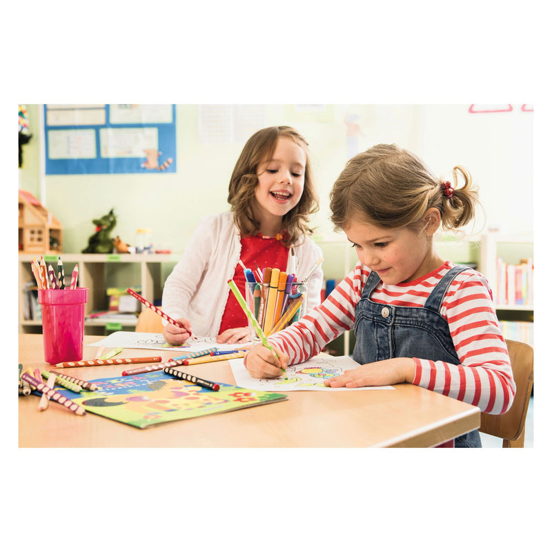 Load image into Gallery viewer, Stabilo easycolors kleurpotloden linkshandig - 12 st. + puntenslijper