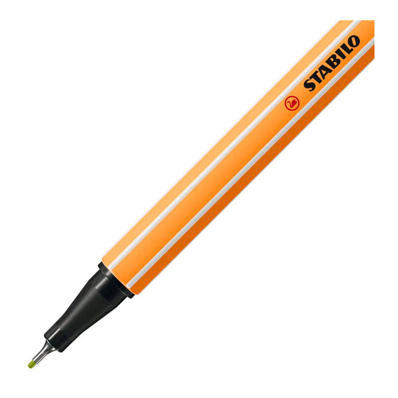 Load image into Gallery viewer, Stabilo point 88 fineliner - lemoen groen