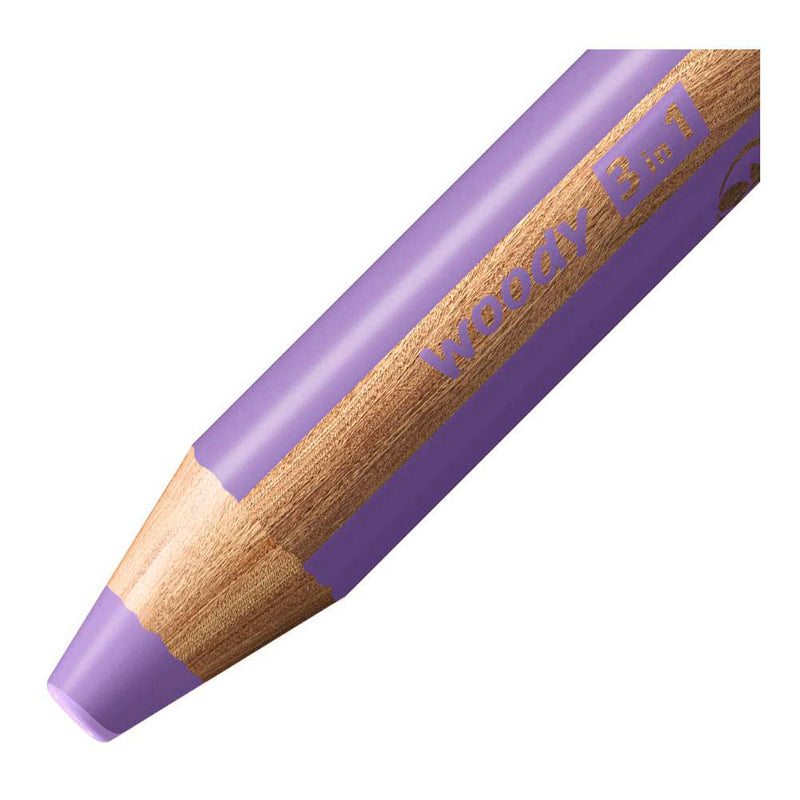 Load image into Gallery viewer, Stabilo woody 3 in 1 - multitalent kleurpotlood - pastel lila