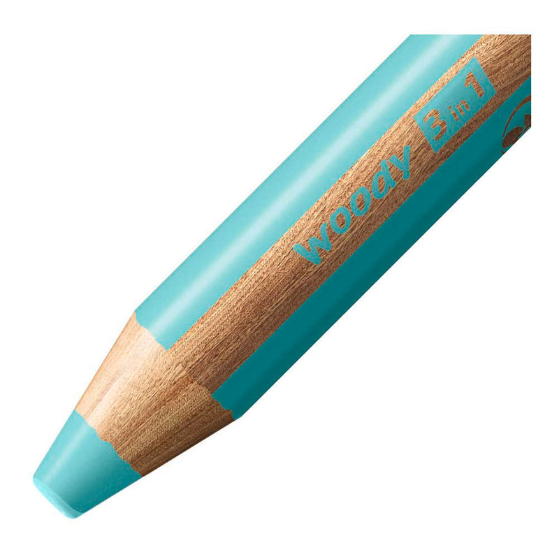 Load image into Gallery viewer, Stabilo woody 3 in 1 - multitalent kleurpotlood - pastel blauw