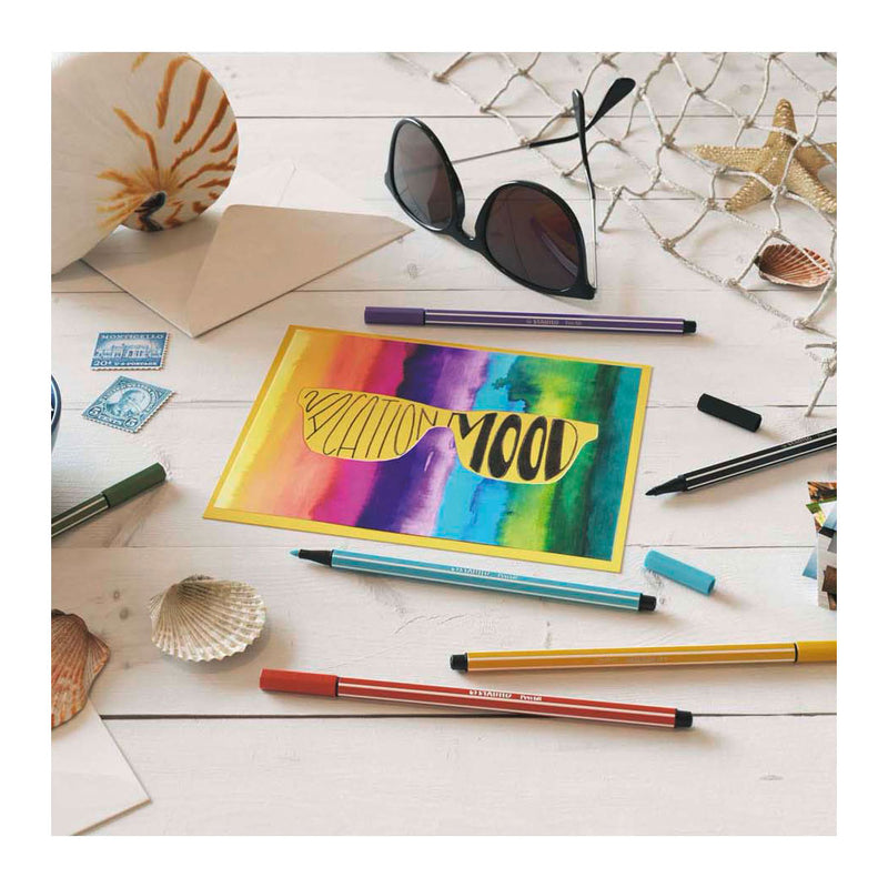 Load image into Gallery viewer, Stabilo pen 68 - viltstift - fluoriserend oranje (68 054)