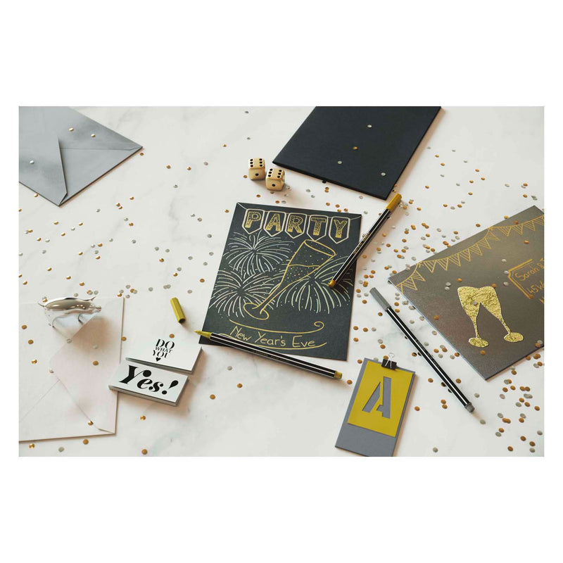 Load image into Gallery viewer, Stabilo pen 68 metallic - viltstift - groen (68 836)