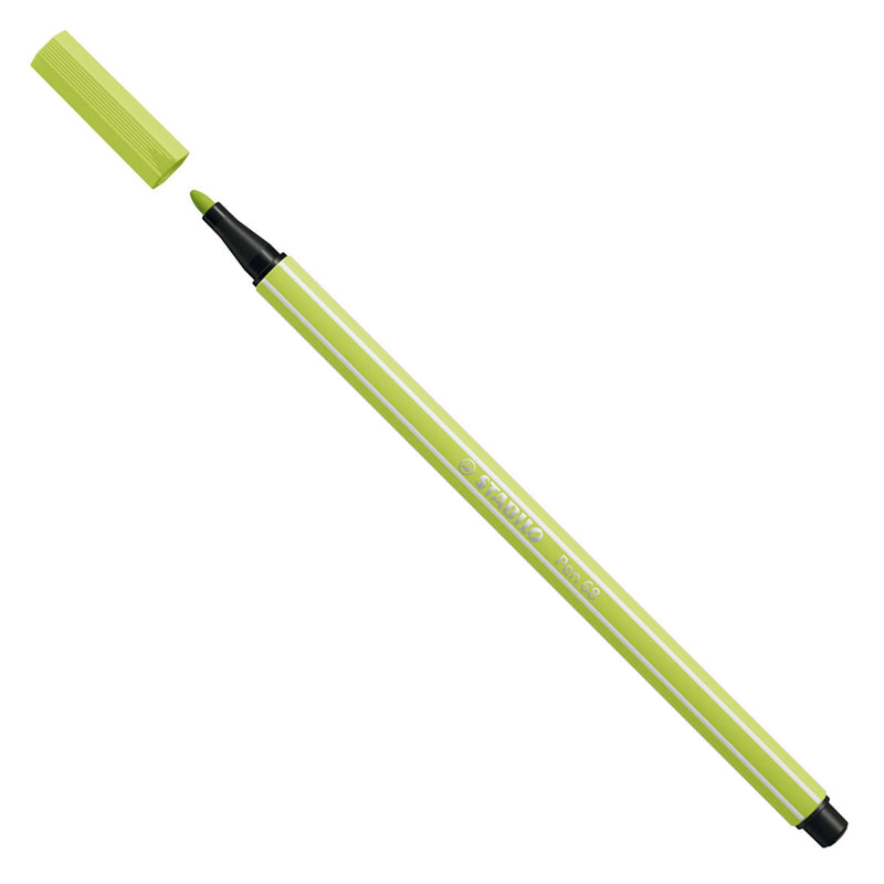Load image into Gallery viewer, Stabilo pen 68 - viltstift - lime groen (68 14)