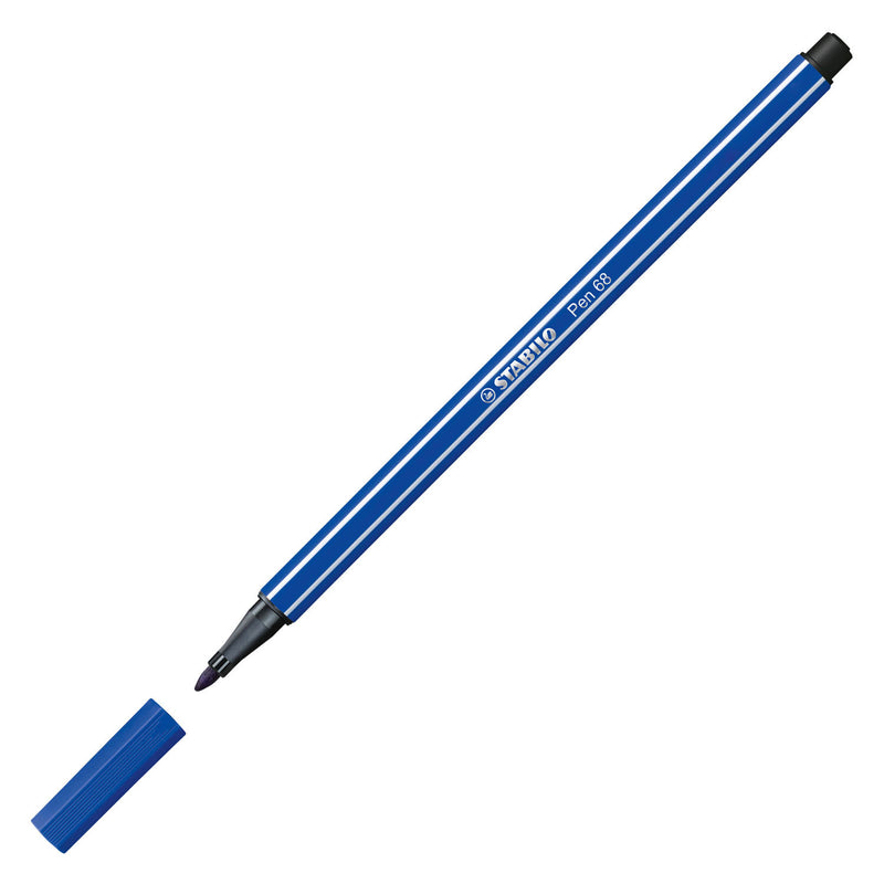 Load image into Gallery viewer, Stabilo viltstift premium pen 68 1 mm blauw