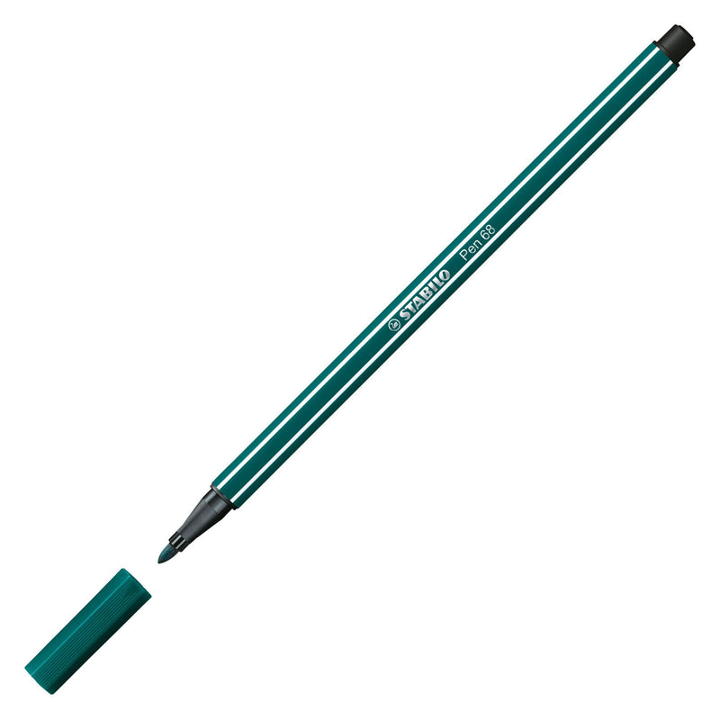 Load image into Gallery viewer, Stabilo pen 68 - viltstift - turquoise groen (68 53)