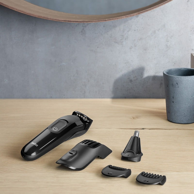 Afbeelding laden in galerijviewer, Braun MGK3025 6in1 Multi Grooming Kit Zwart