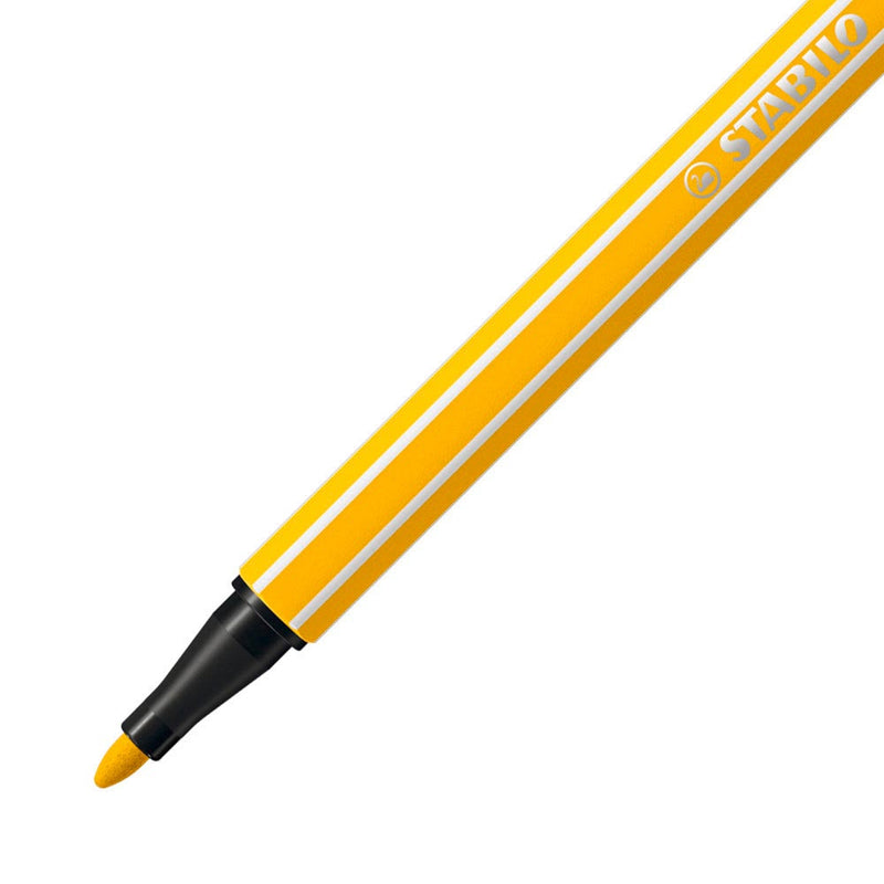 Load image into Gallery viewer, Stabilo pen 68 - viltstift - metalen doos met 10 stuks