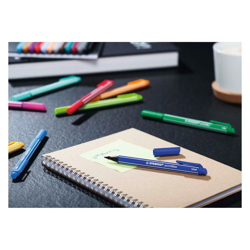 Load image into Gallery viewer, Stabilo pointmax - hardtip fineliner - zwart (488 46)