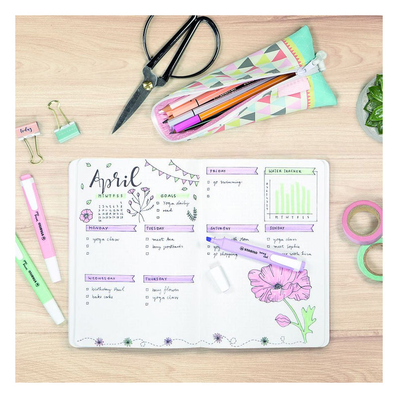 Load image into Gallery viewer, Stabilo swing cool pastel - markeerstift - set met 6 stuks