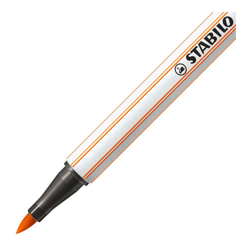Load image into Gallery viewer, Stabilo pen 68 brush - viltstift - bleek vermiljoen (30)