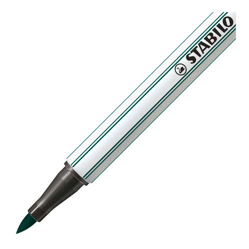 Load image into Gallery viewer, Stabilo pen 68 brush - viltstift - turquoise groen (53)