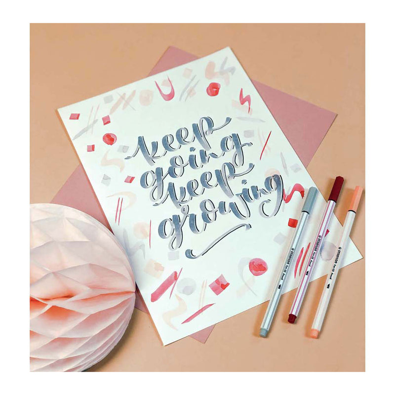 Load image into Gallery viewer, Stabilo Pen 68 Brush 63 Aarde Groen