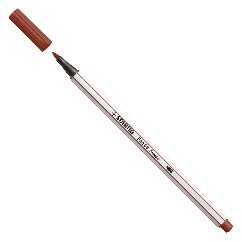 Load image into Gallery viewer, Stabilo pen 68 brush - viltstift - sienna (75)