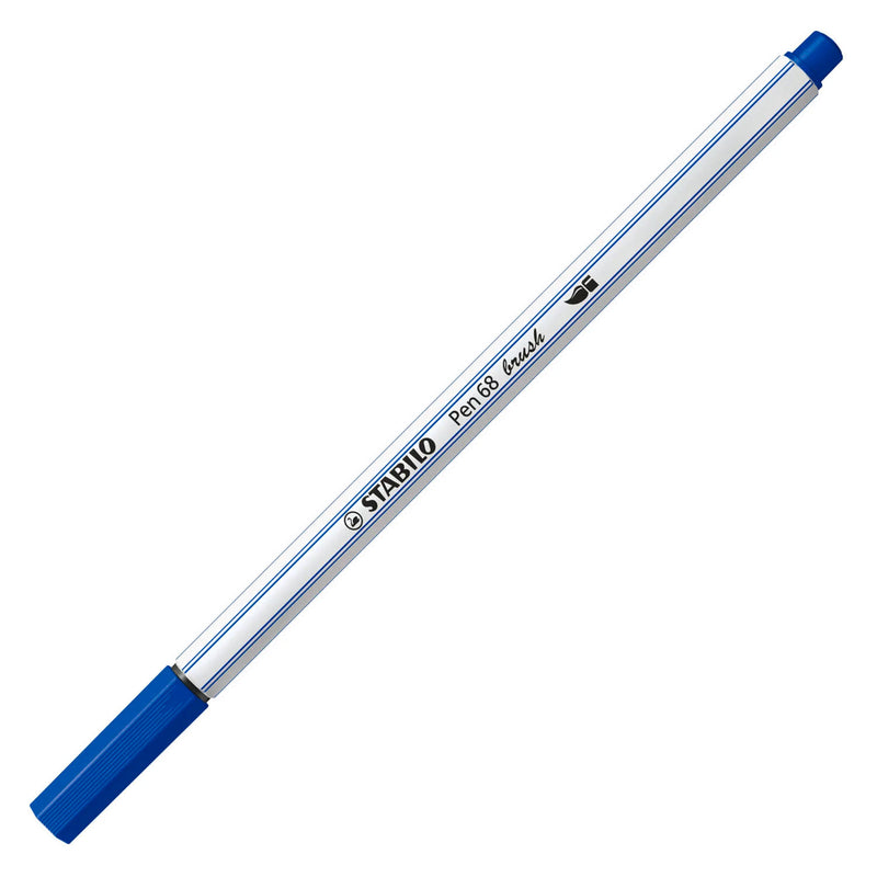 Load image into Gallery viewer, Stabilo pen 68 brush viltstift - ultramarijn