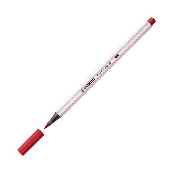 Load image into Gallery viewer, Stabilo pen 68 brush - viltstift - donkerrood (50)