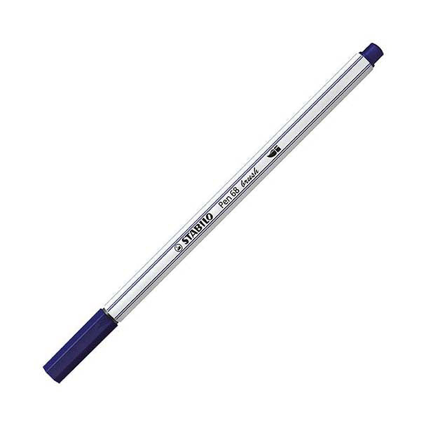 Load image into Gallery viewer, Stabilo pen 68 brush - viltstift - pruissisch blauw (22)