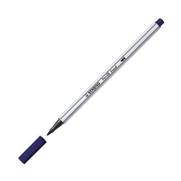 Load image into Gallery viewer, Stabilo pen 68 brush - viltstift - pruissisch blauw (22)