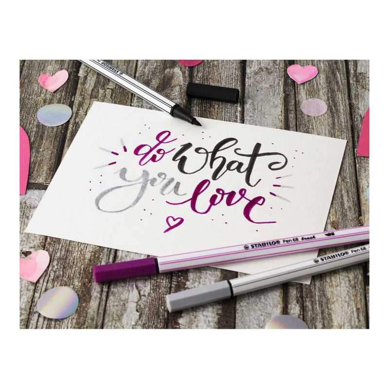 Load image into Gallery viewer, STABILO Pen 68 Brush 45 - Bruin