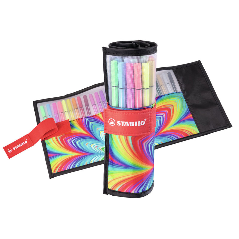 Load image into Gallery viewer, Stabilo pen 68 viltstiften rollerset arty etui a 25