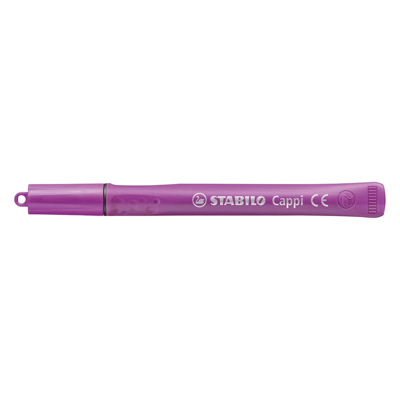 Load image into Gallery viewer, Stabilo cappi - viltstift - nooit meer je dop kwijt dankzij de dopring - arty etui met 18 kleuren